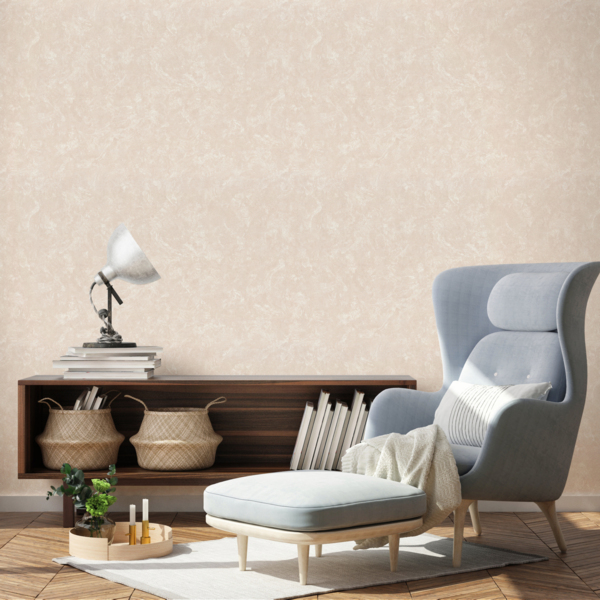 Фото Обои 7145-01 euro decor fractal флизелин 1.06x10,05м однотонный бежевый