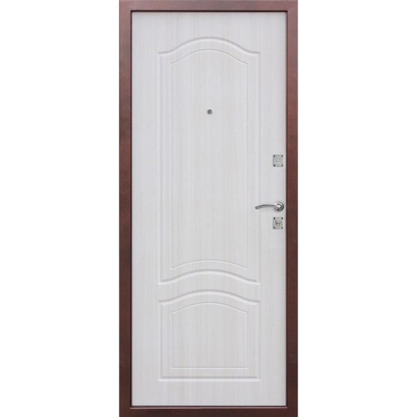 Фото Дверь входная dominanta белый ясень (960мм) правая 2050х960 правая,