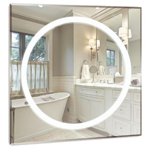 Фото Зеркало с подсветкой mixline меридиан 70х70 529386