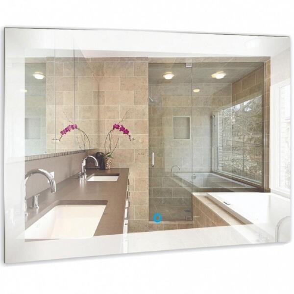 Фото Зеркало с подсветкой mixline норма 80х60 530907