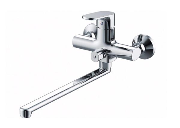 Фото Смеситель для ванны однорычажный bravat pure f6105161c-01a