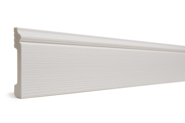 Фото Плинтус дюрополимер 80 мм капучино decor-dizayn 005