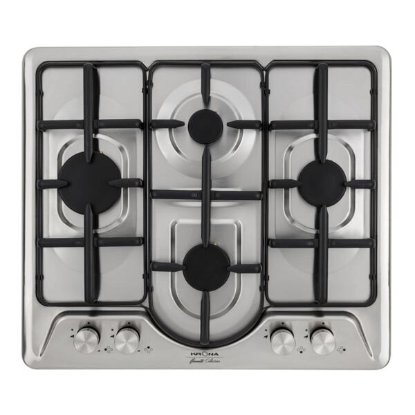 поверхность варочная газовая partita 60 ix krona независимая 00026313