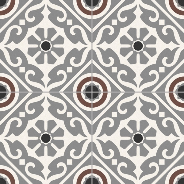 Фото Керамогранит musa grey серый 33,15x33,15 53672