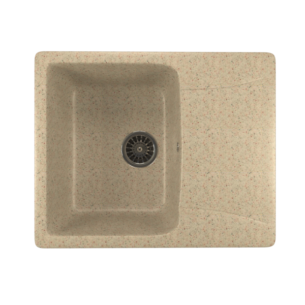 Фото Мойка кухонная искуственный мрамор mixline 47х58 525212