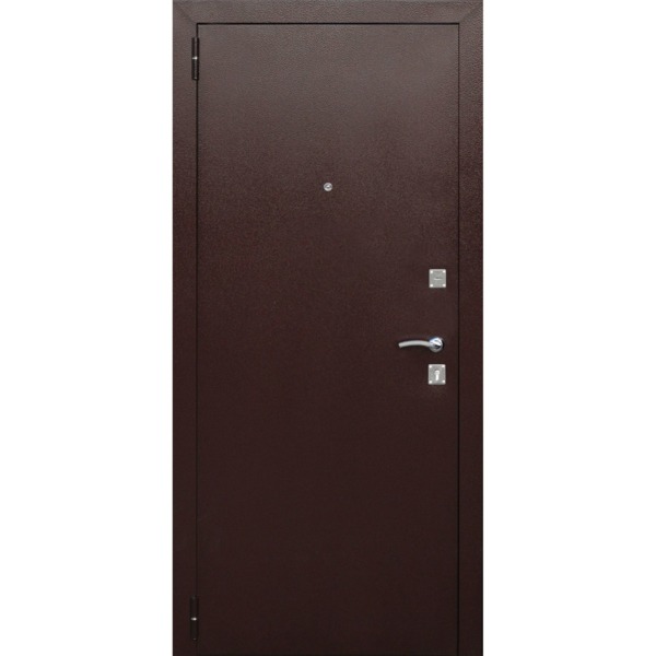 Фото Дверь входная dominanta белый ясень (860мм) левая 2050х860 левая,