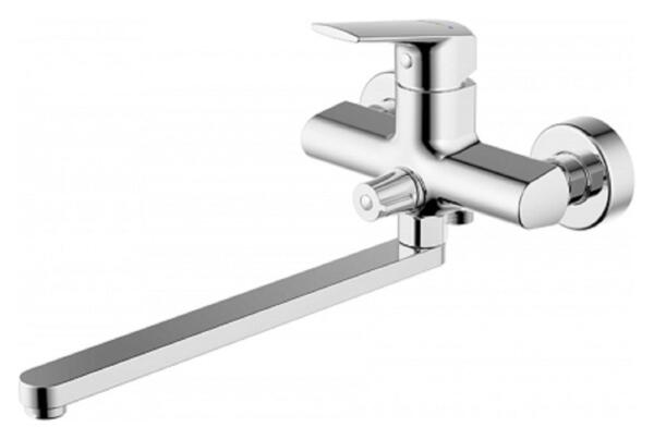 Фото Смеситель для ванны однорычажный bravat real f6121179cp-01l