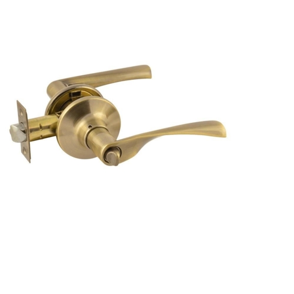 Фото Ручка-защелка с фиксатором slt,цвет бронза 200-03 ab