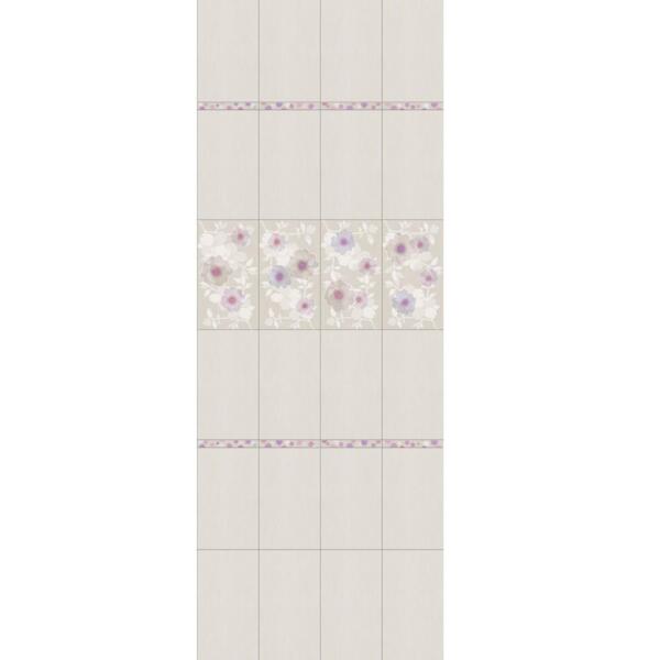 Фото Панель пвх vilo d магнолия 2650х275х8мм (упак. 4 шт.)