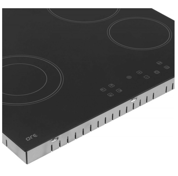 панель варочная черная электрическая ore cs60 4 конфорки стеклокерамика