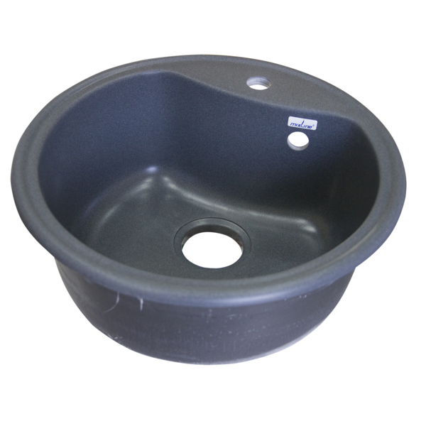 Фото Мойка кухонная искуственный мрамор mixline 49х49 547622