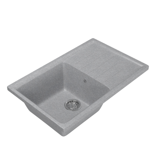 Фото Мойка кухонная искуственный мрамор mixline 50х75 533161