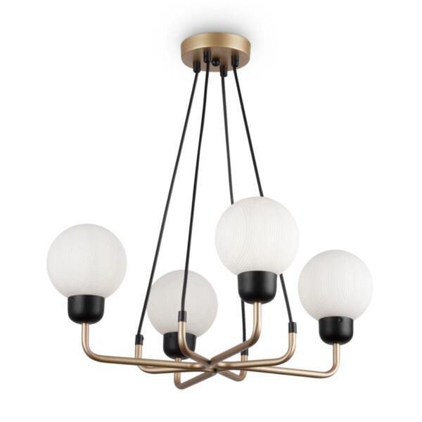 Фото Люстра freya venetti fr5114pl-04g золото