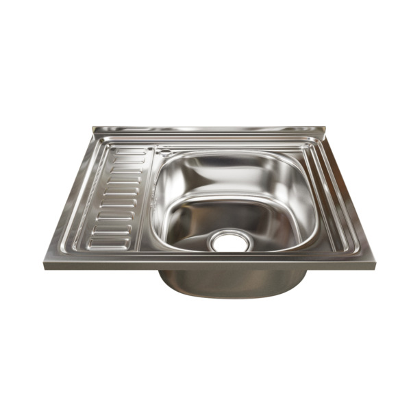 Фото Мойка кухонная нержавеющая сталь mixline 50х60 538193