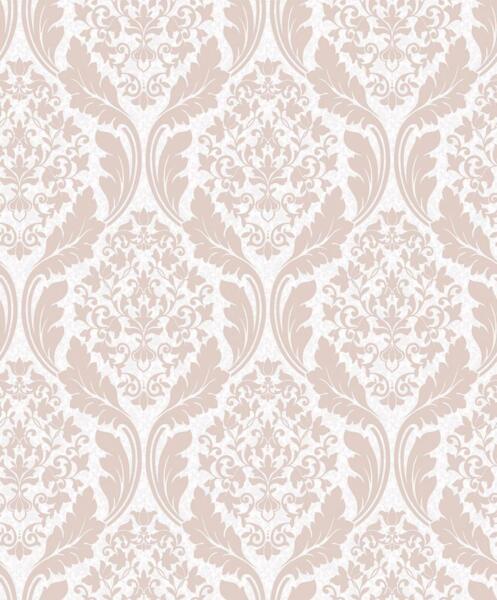 Фото Обои с11-п320 рококо-н-02 бумага 0,53*10,05м дамаск бежевый