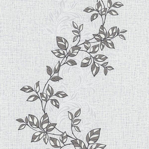 Фото Обои hc11042-44 homecolor bosso винил 0.53x10,05м флористика серый