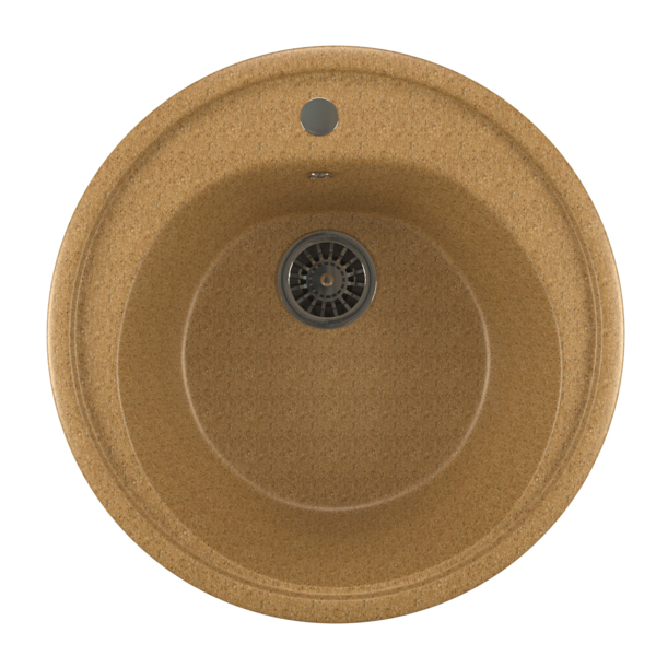 Фото Мойка кухонная искуственный мрамор mixline 50х50 525068