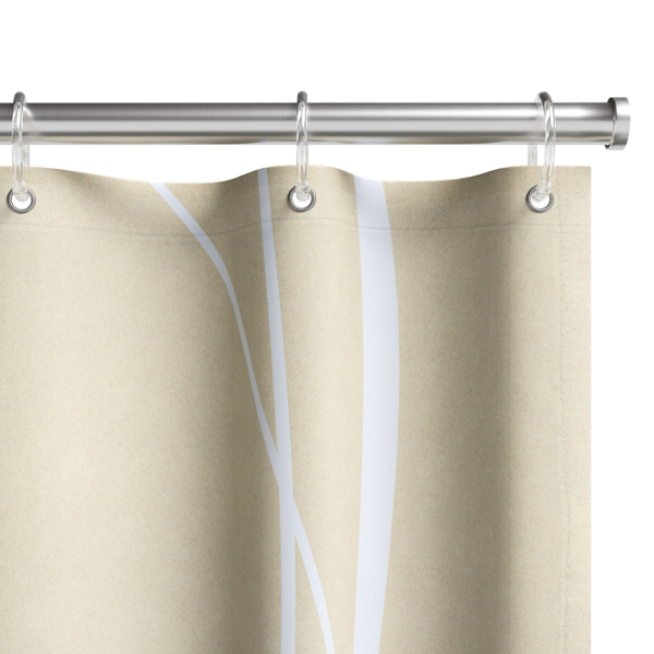 Фото Шторка для ванной  комнаты line 180*180см fora полиэстер for-ln202