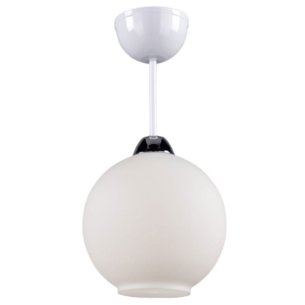 Фото Светильник подвесной россвет аура рс20487 wt/1c е27 ip20