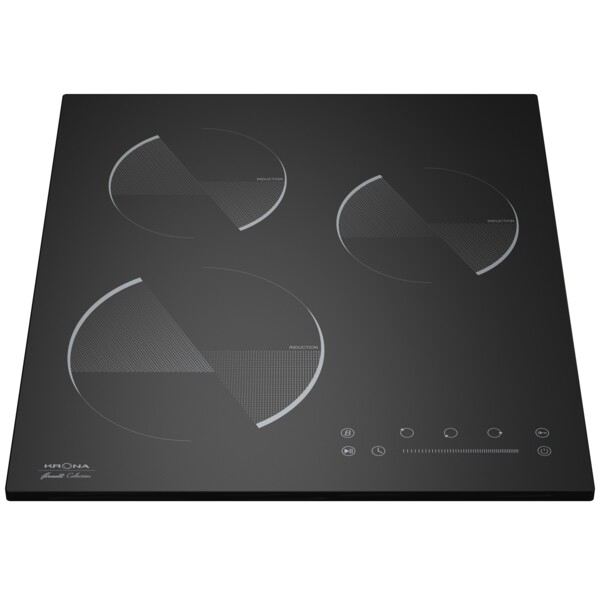 поверхность встраиваемая индукционная варочная krona ombra 45 bl