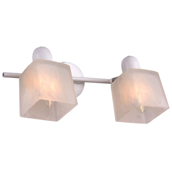 Фото Спот россвет  рс21862 wt+cr/2c е14 2х60вт ip20