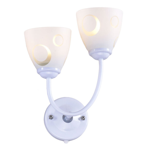 Фото Бра россвет аргумент рс21194 wt+cr/2w е27 60вт