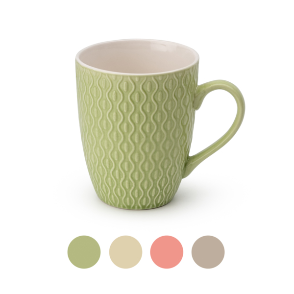 Фото Кружка фарфоровая 350мл atmosphere ornament at-k2066