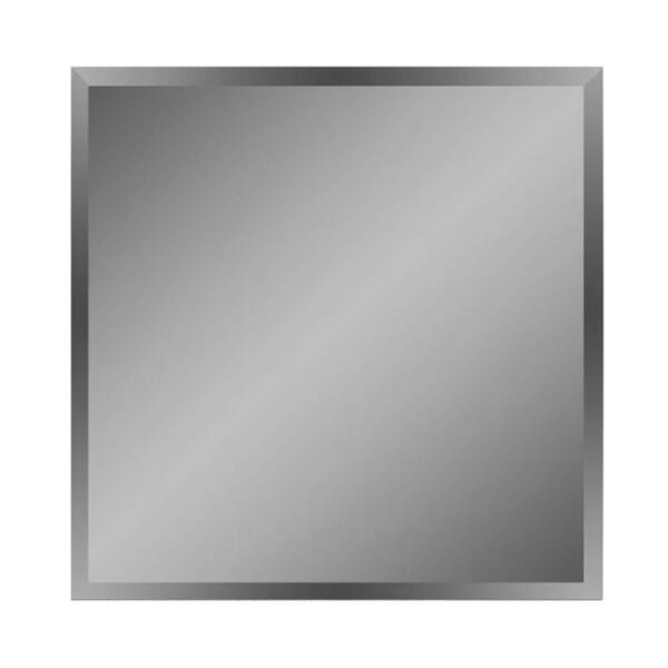 Фото Плитка зеркальная ika квадрат 300х300 с фацетом (графит)