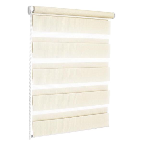 Фото Штора рулонная мини эскар день-ночь 80х170см молочный 400503080