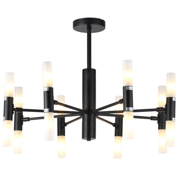 Фото Люстра подвесная toplight tl1216h-08bl g9 8x33вт ip20