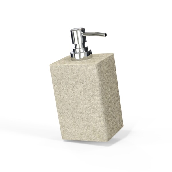 Фото Дозатор для жидкого мыла настольный stone natural fora for-stn021nat