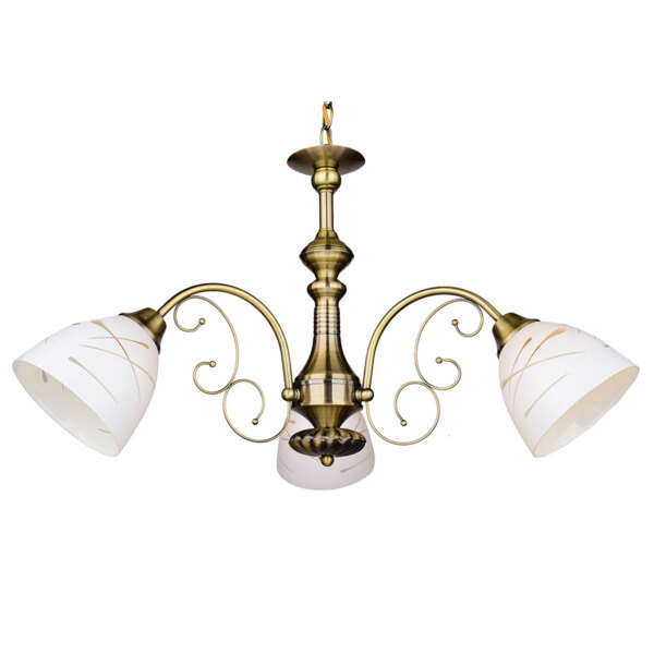 Фото Люстра подвесная россвет рс18940 ab/3p е27 3x60вт ip20