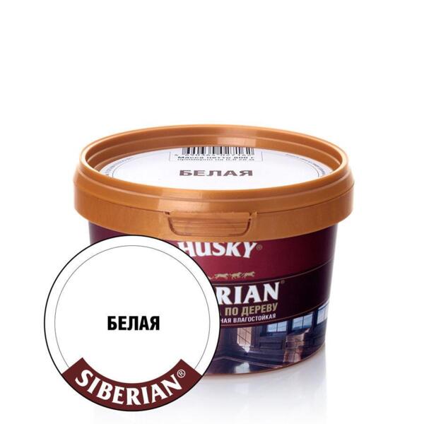 Фото Шпатлевка по дереву husky 0,4кг белая