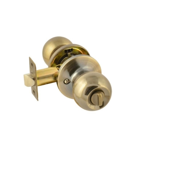 Фото Ручка-защелка с фиксатором slt,цвет бронза 706-03 ab