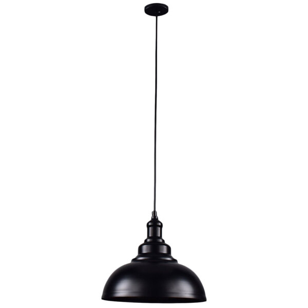Фото Светильник подвесной россвет амальгама рс21147 bk/1p е27 ip 20