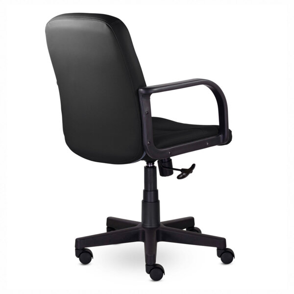 Фото Кресло brabix top кожзам черное