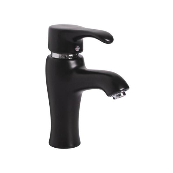 Фото Смеситель для умывальника однорычажный melana f-002cbk-m