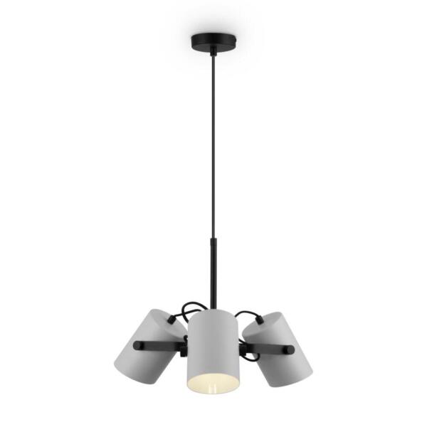 Фото Светильник подвесной freya elori fr4004pl-03wb черно-белый