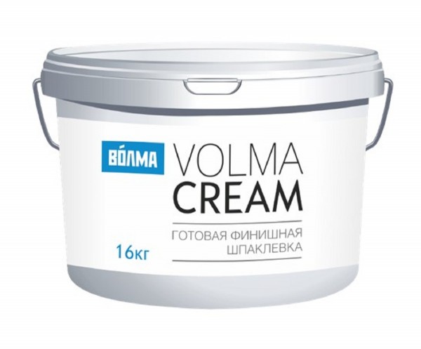 

шпатлевка финишная готовая волма cream 16кг