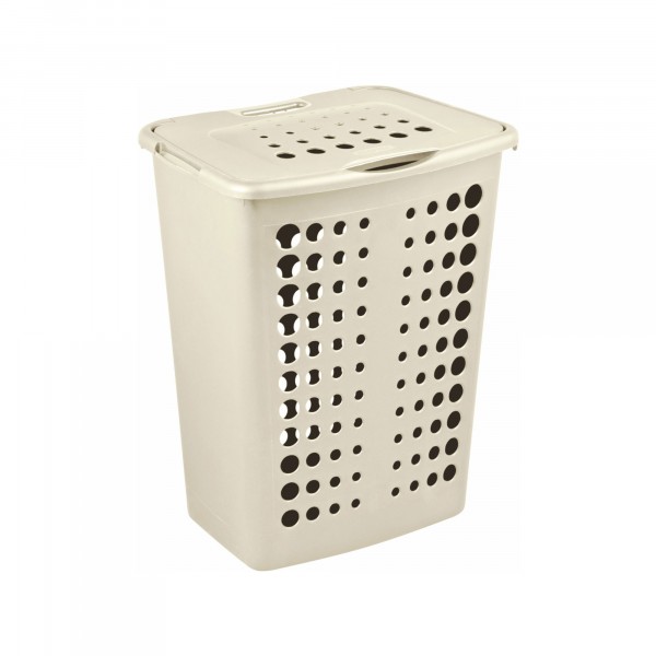 

корзина для белья 40л victor архимед кремовый 208509
