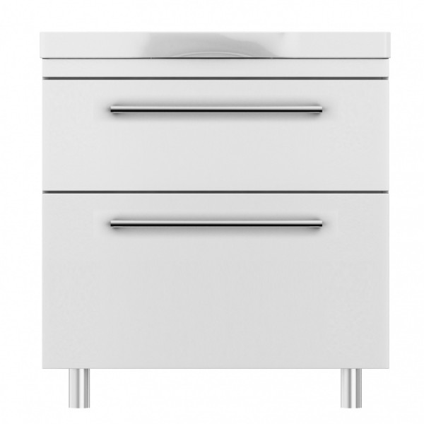 

тумба под умывальник am.pm like s 80см m81fsx0802wg белый