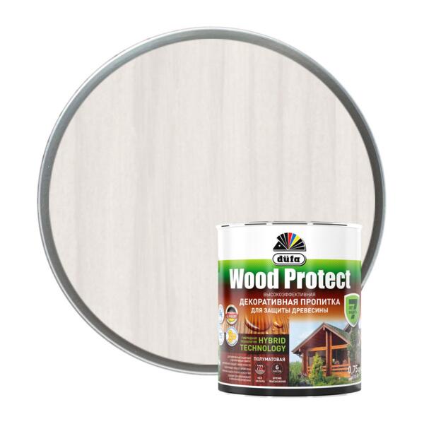 

антисептик dufa wood protect белый 750мл